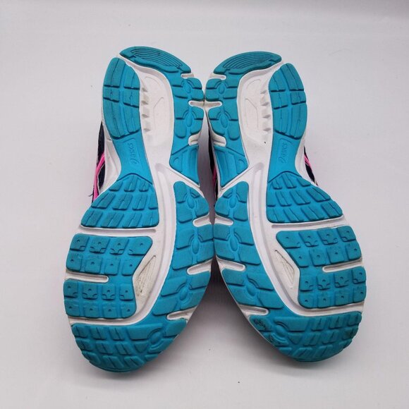 Asics Gel-Contend 3 Mens Blue Pink Polka Dot Active Shoes Size 5 - Picture 6 of 7